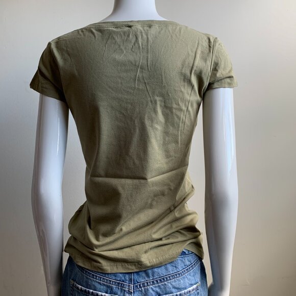 Rip Curl surf olive floral print graphic t-shirt - Picture 5 of 5